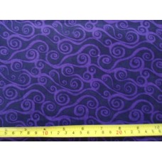 Swirly Scroll - Purple  